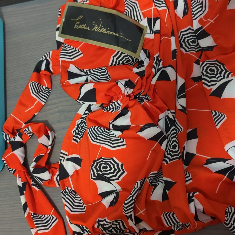 NWT Modcloth Esther Williams Pinup One Piece Swim